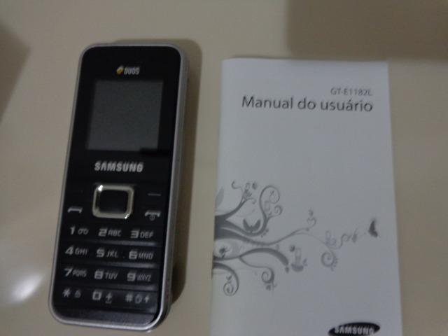 Celular Samsung E1182L - Seminovo - Baixo Guandu-ES - Foto 4