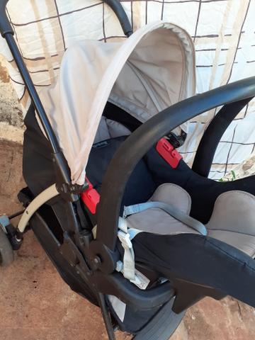 Carrinho e bebê conforto - Foto 2