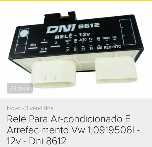 Módulo relé arrefecimento Golf 2009 a 2013