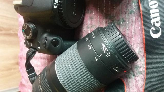 Câmera Fotográfica Cannon EOS Rebel T5 com 2 lentes e acessórios - Foto 5