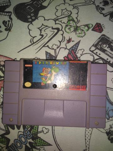 Uma fita de super Nintendo