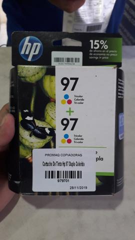 Cartucho HP 97, embalagem dupla