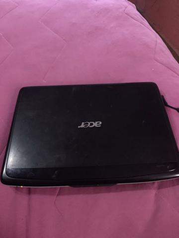 Vende-se um notebook acer 1gb de memória hd de 320gb
