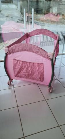 Vende-se berço portátil desmontável burigotto Rosa - Foto 5