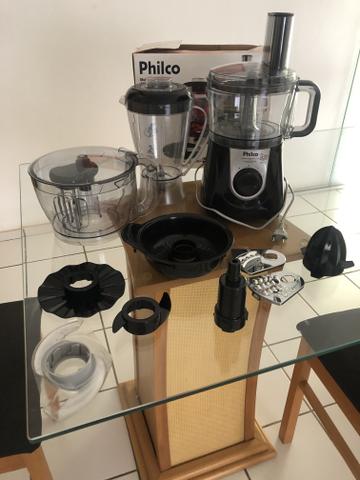 Multiprocessador, batedeira, espremedor e liquidificador Philco