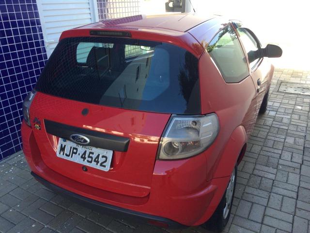 Ford ka básico 2012 1.0, vermelho revisado, só rodar - Foto 3