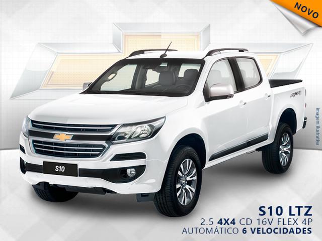 CHEVROLET S10 2.5 LTZ 4X4 CD 16V FLEX 4P AUTOMÁTICO