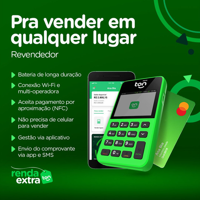 Vem Escolher Sua Máquininha se liga no Ton - Foto 4
