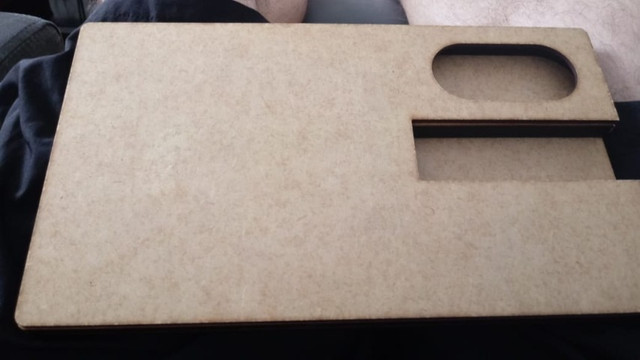 Raqueteira mdf para case de tenis de mesa e bolas 40mm