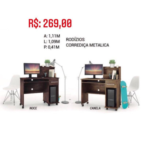 Mesa para computador (entrego e monto)