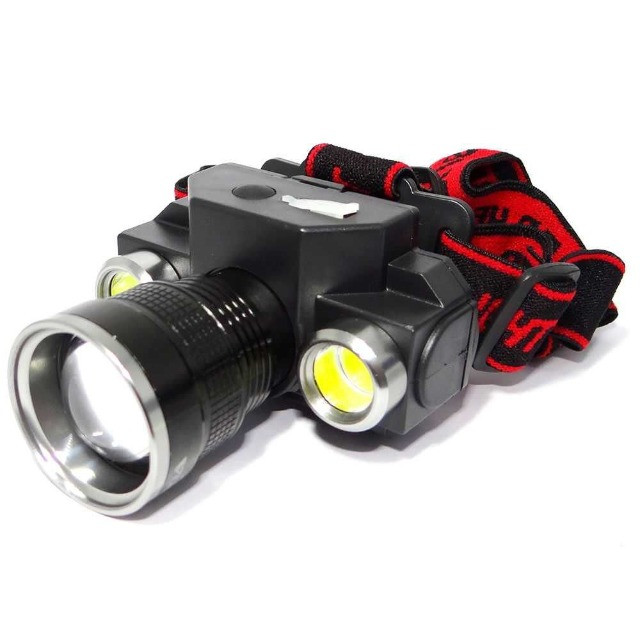 Lanterna de Cabeça Farol Ecooda EC-6095 c/ Zoom