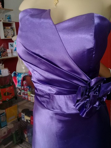 Lindo vestido longo lilás  - Foto 2