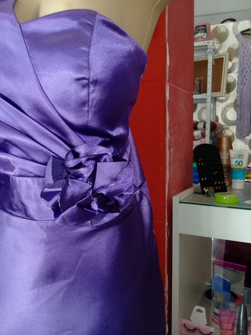 Lindo vestido longo lilás  - Foto 3