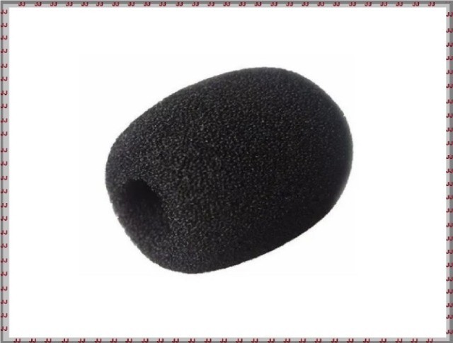 Esponja para microfone de lapela