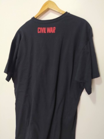 Camiseta Homem de Ferro - Plus Size - Foto 2