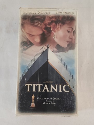 Fita VHS Airton Senna e Titanic  - Foto 4