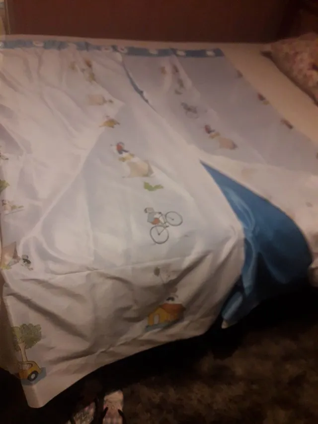 Linda cortina para quarto infantil menino
