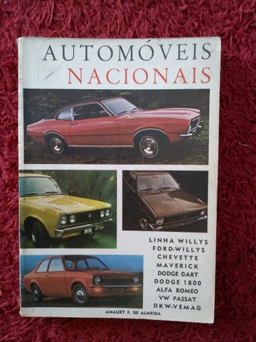 Livro Automóveis Nacionais 