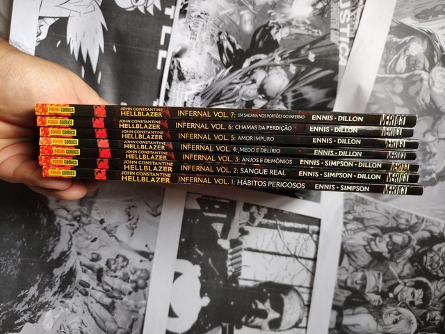 Hellblazer Infernal 1 a 8 - completo - Foto 2