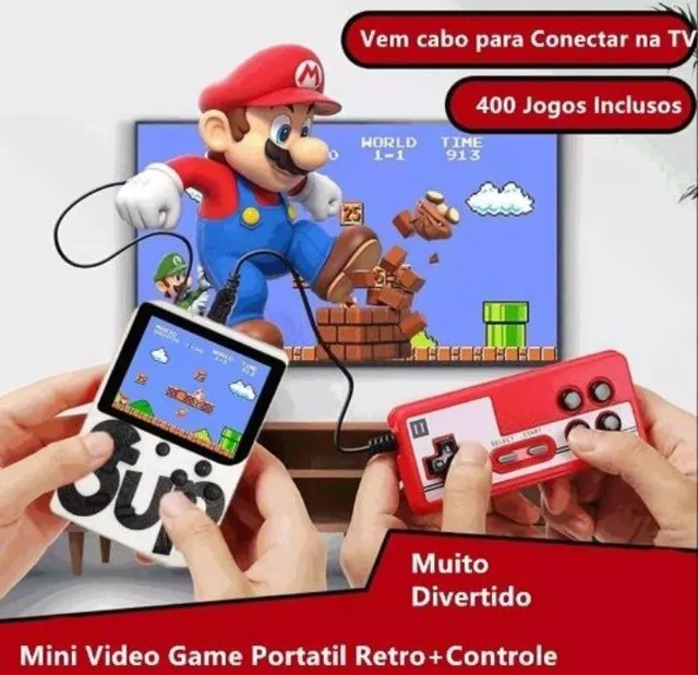 Mini Game Sup Portátil 900 Jogo Retro - Panda Games e Acessórios