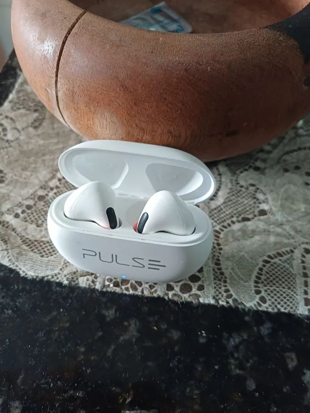 Fone Bluetooth TWS Pulse Buds Touch, Branco, PH414, PULSE