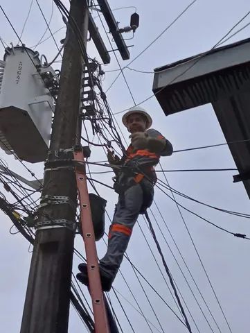 Eletricista profissional. 