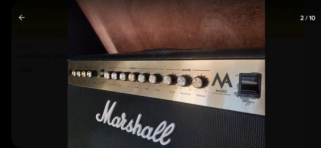 Amplificador Marshall MA50C - Foto 2