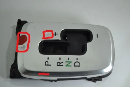 Moldura Console Cambio Mitsubishi Air Trek Original  - Foto 3