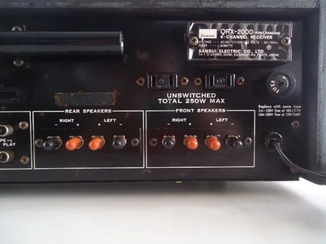 reciver sansui qrx-200 - Foto 3