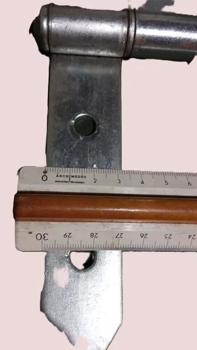 3 Dobradicas Rocha Tipo Leme Para Chumbar - Foto 5