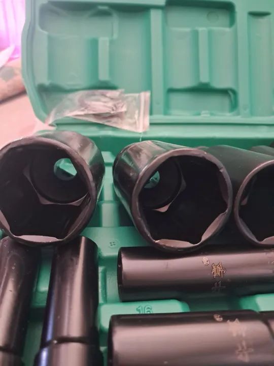 Jogo de Soquetes 1/2 - 15 Peças - 8-32mm - Foto 3