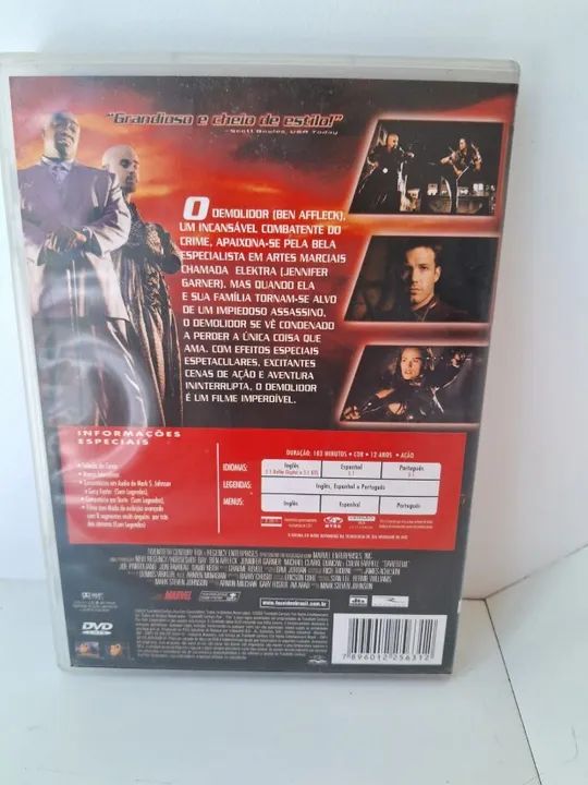 Dvd Demolidor - O Homem Sem Medo Com Ben Affleck E J Garner - Foto 2