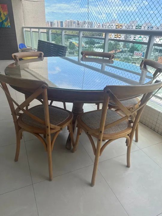 Mesa redonda 1.40 de diâmetro 