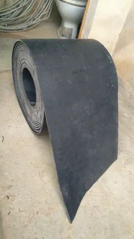 Correa borracha para esteira transportadora de carga 17,50x0,405mx8mm em Vinhedo/SP - Foto 2
