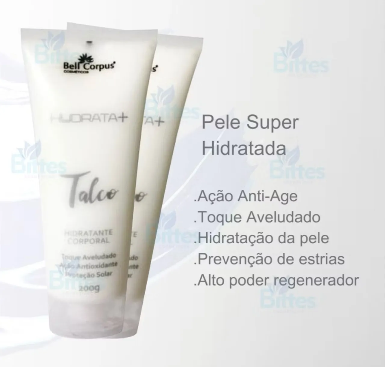 Talco Hidratante Corporal Bell Corpus 200g