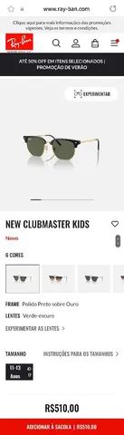 RayBan Jr. Clubmaster original (Infantil) - Foto 4