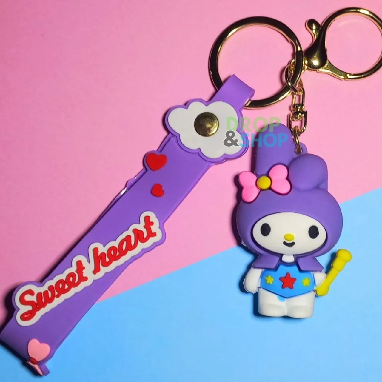 Chaveiro My Melody Lilás - Sweet Heart