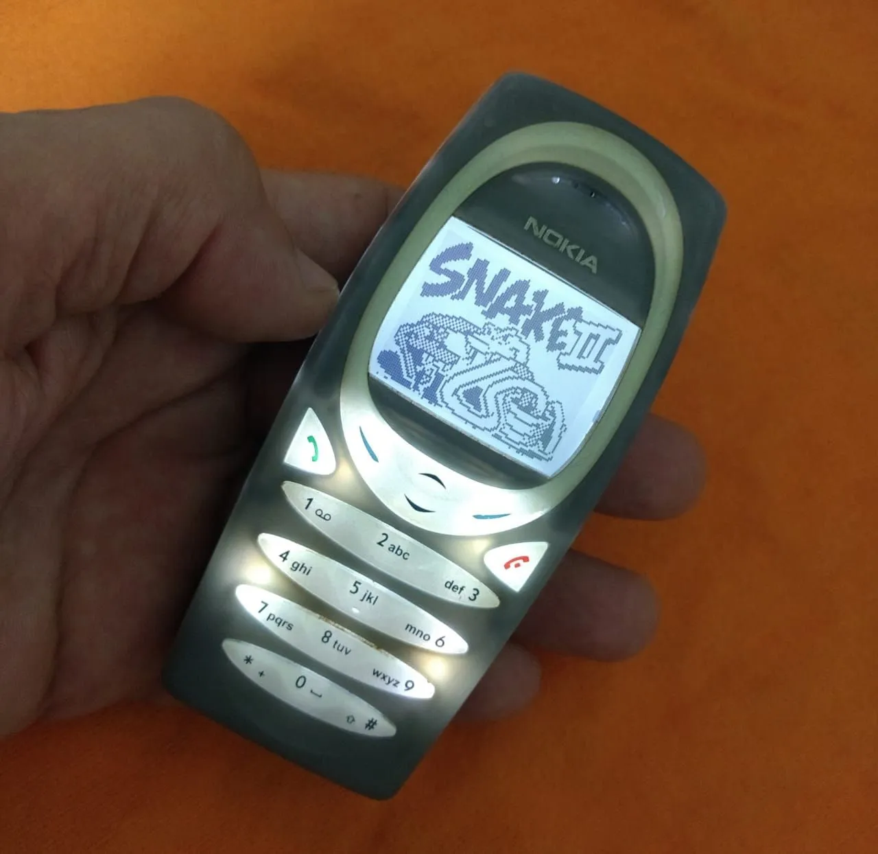 Nokia 2280 celular antigo 2272 RELIQUIA jogo SNACK