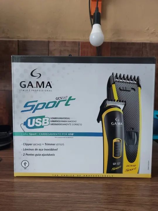 Maquina de Corte Cabelo Gama Sport 