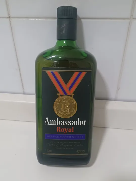 Whisky Ambassador Royal 12 Anos - 1 Litro