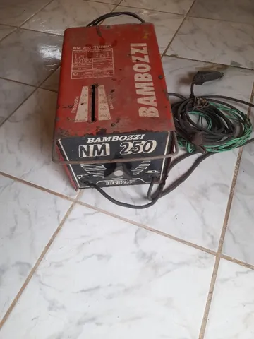Máquina de solda bambozzi turbo