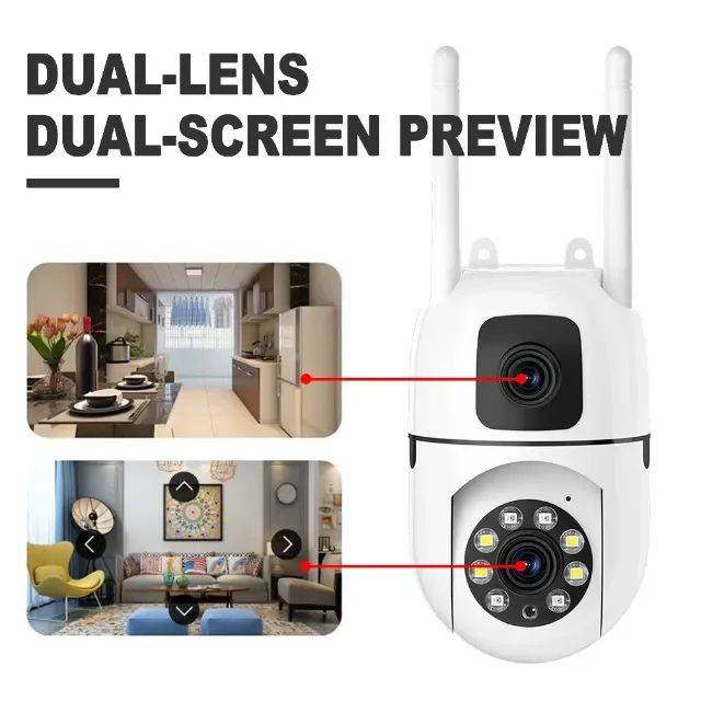 Camera IP duas Lentes wifi - Foto 4