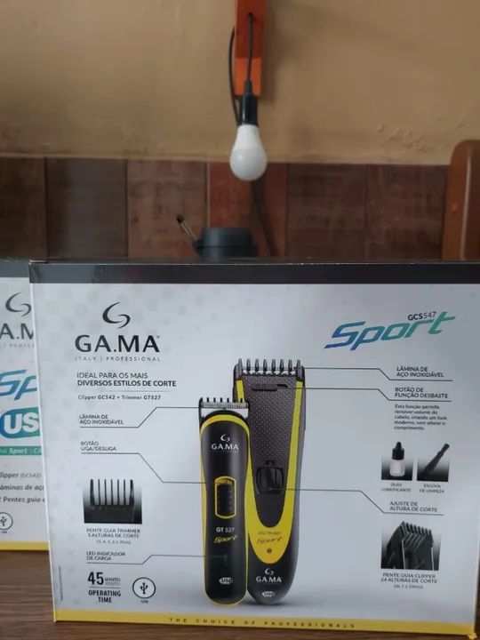 Maquina de Corte Cabelo Gama Sport  - Foto 3