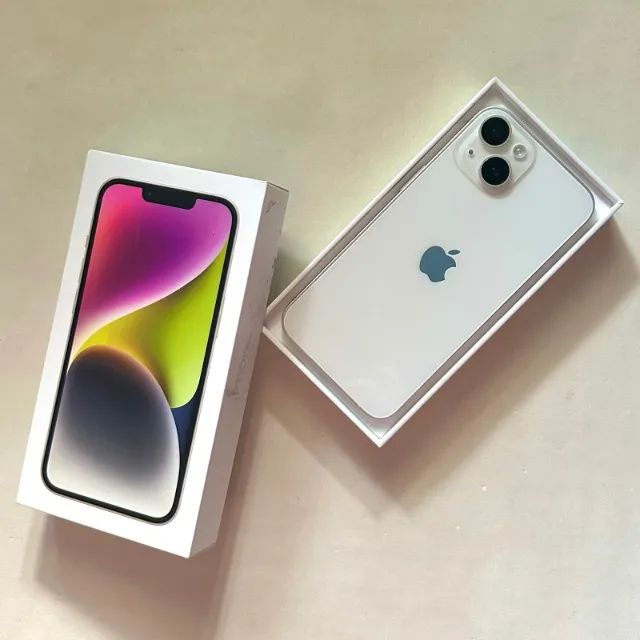 iPhone 14 128GB (Branco) - Celulares e Smartphones - Laranjeiras