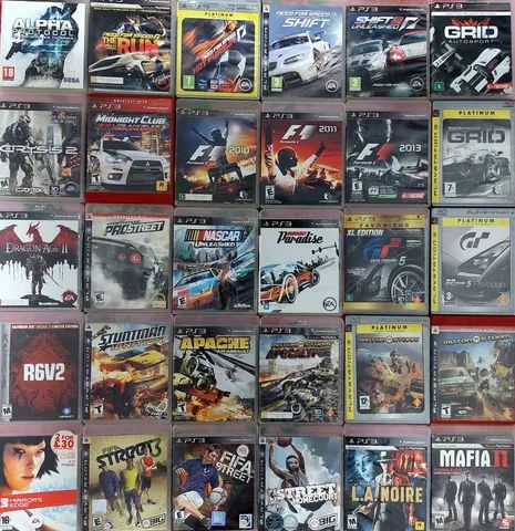 PS3 JOGOS DE CORRIDA 