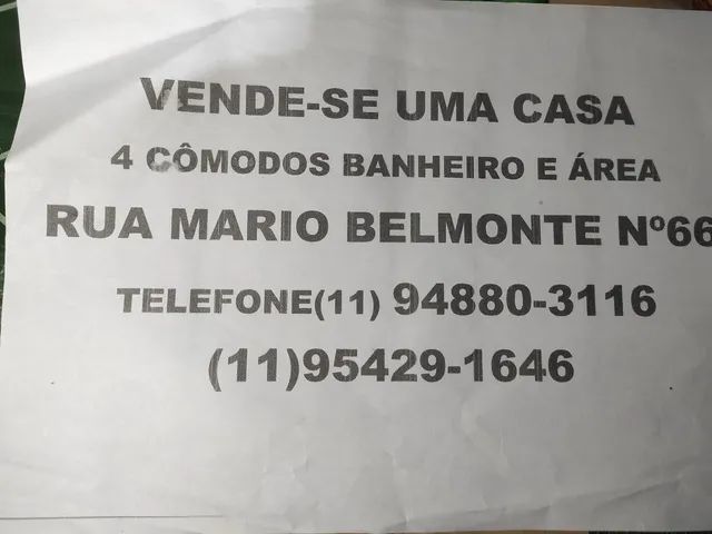 Captação de Casa a venda na Rua Mário Belmonte, Jardim Ester Yolanda, São Paulo, SP