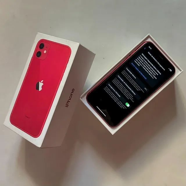 iPhone 11 64GB (Vermelho) - Celulares e Smartphones - Laranjeiras