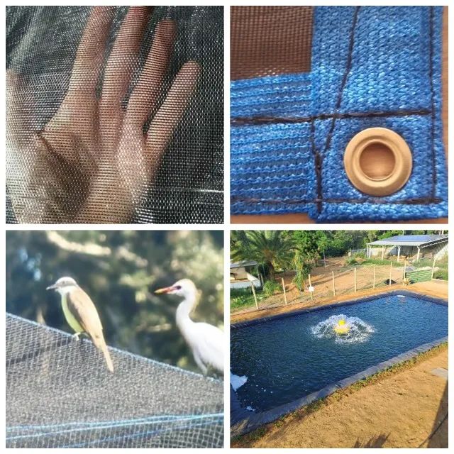 Tela Protetora de Polietileno para Tanques/Lagos 70% Sombril 7 x 4