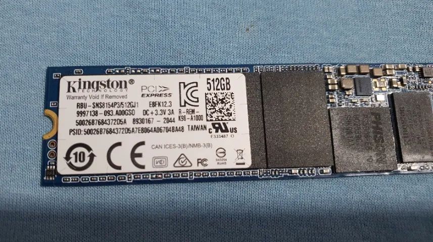 SSD NVME M2 Kingston 512GB RBU-SNS8154P3512GJ1 - Foto 2