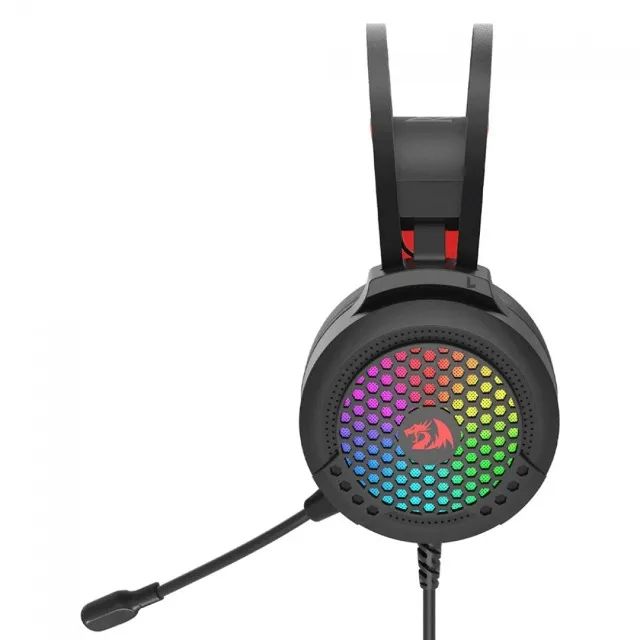 Headset Gamer Redragon Carmen, RGB, Drivers de 50mm, Multiplataformas, Black H261 - WZetta - Foto 3